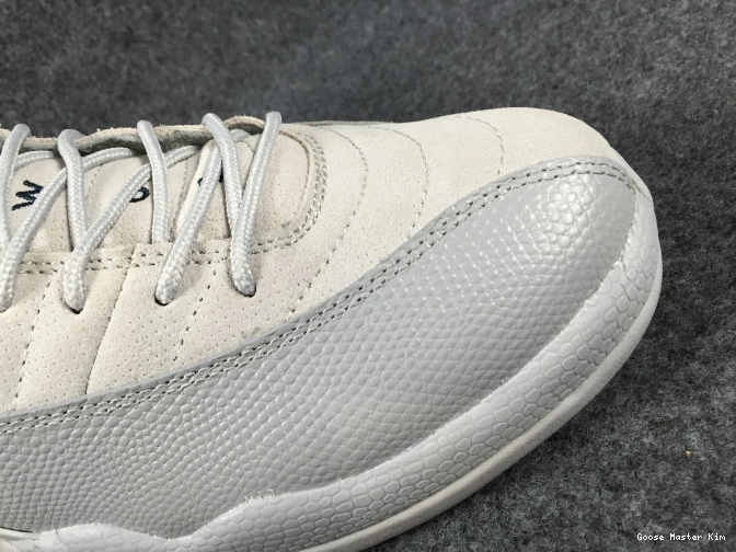 308317-002 Grey 12 Low Suede Air Jordan 0808